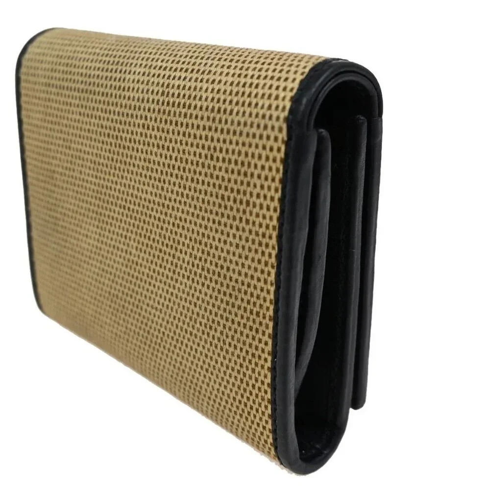 GUCCI GG Horsebit Bifold Wallet Purse Canvas Leather Beige GHW Italy 38TA347 - Picture 4 of 13